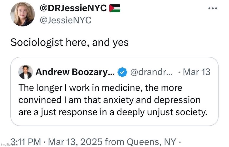 Medical diagnosis | image tagged in we live in a society,society,society sucks,justice,anxiety,depression | made w/ Imgflip meme maker