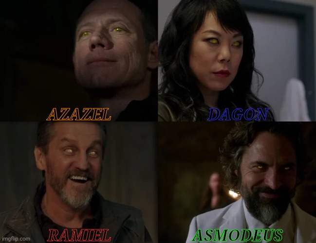 AZAZEL RAMIEL DAGON ASMODEUS | made w/ Imgflip meme maker