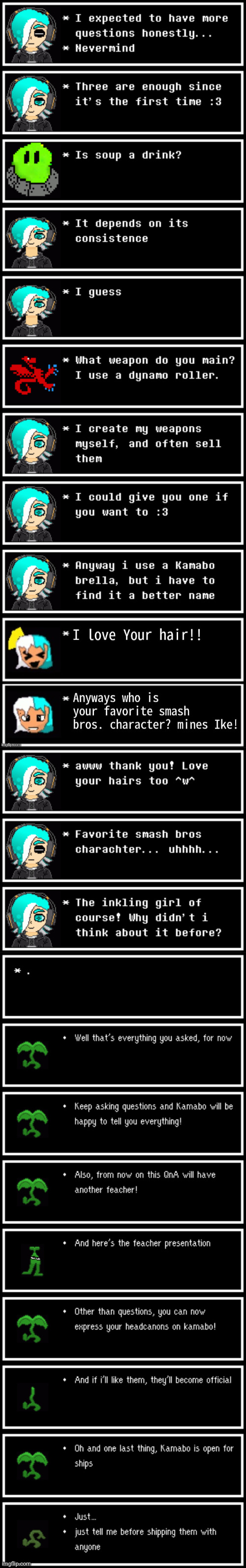 Kamabo QnA #1 (read until the end please) | made w/ Imgflip meme maker