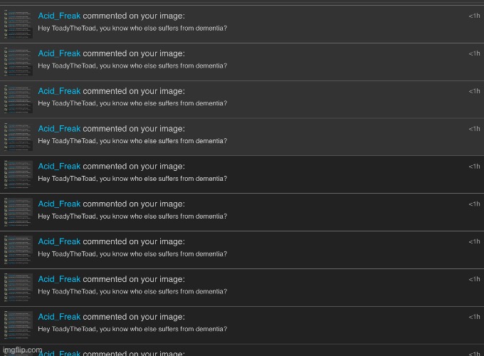 you know who else suffers from dementia? | image tagged in you know who else suffers from dementia | made w/ Imgflip meme maker