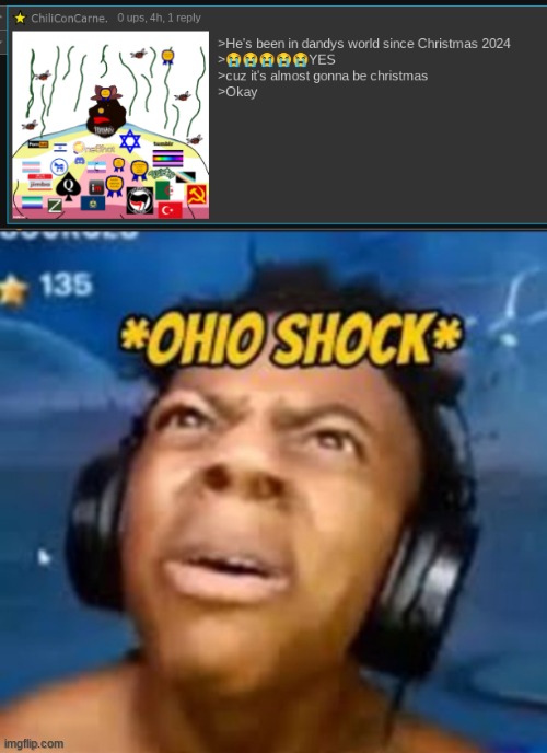 ">Okay" ???????????? | image tagged in ohio shock | made w/ Imgflip meme maker