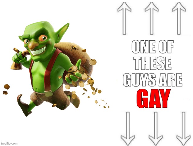 . | GAY | image tagged in one of these guys are x | made w/ Imgflip meme maker