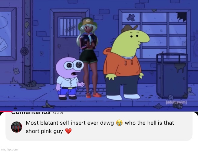 image tagged in smiling friends,self-insert,oc,memes,shitpost | made w/ Imgflip meme maker
