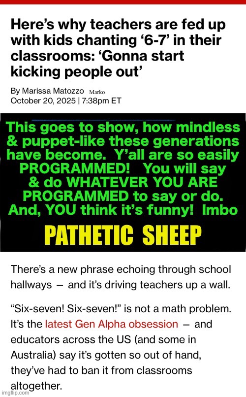 Puppets on a string | image tagged in memes,younger generations are lost,six seven,dumbocrats in training,junior lefty loonies,fjb voters kissmyass | made w/ Imgflip meme maker