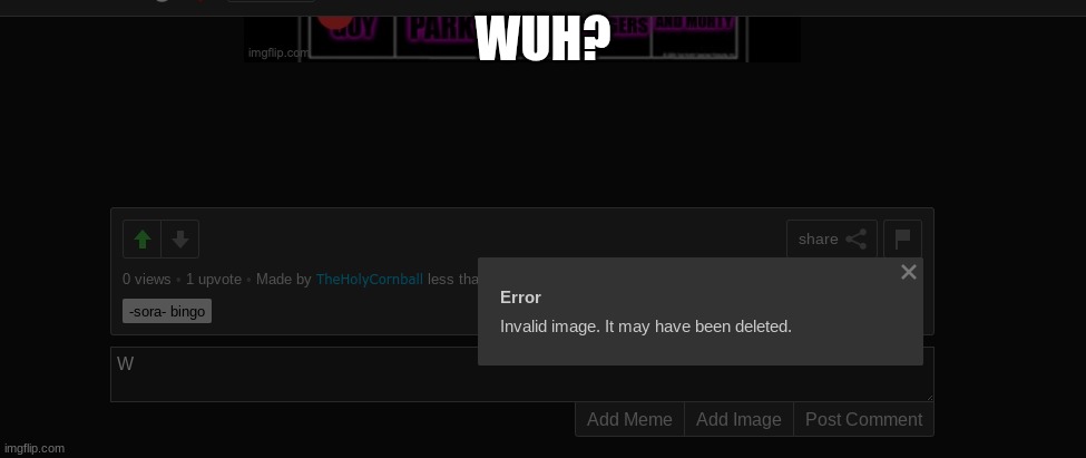 WUH? | made w/ Imgflip meme maker