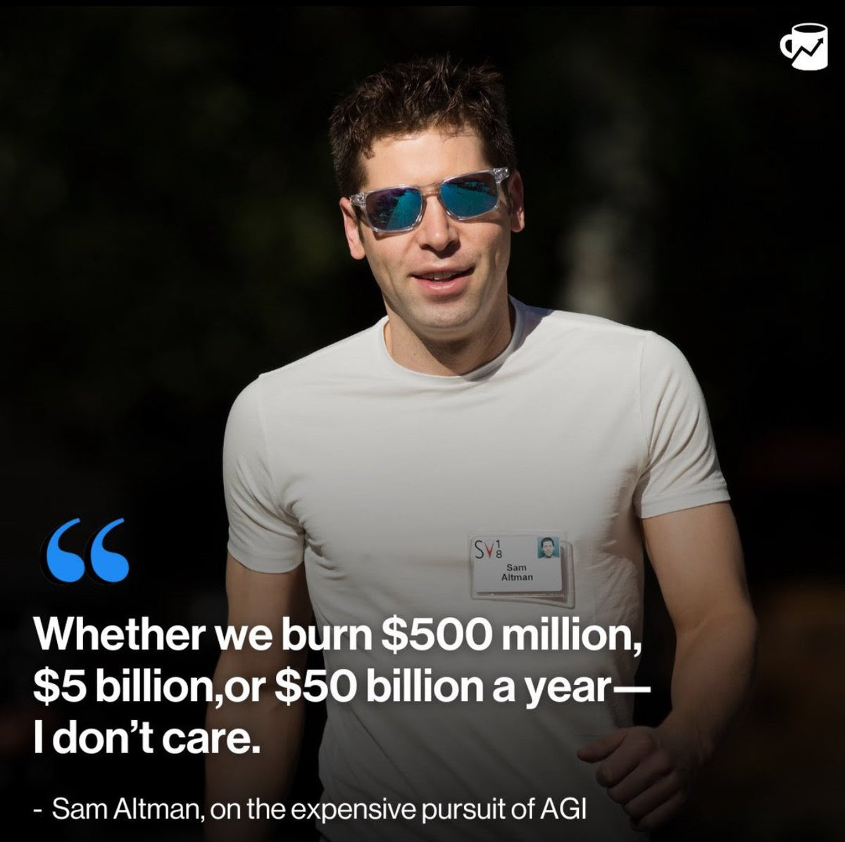sam altman money Blank Meme Template