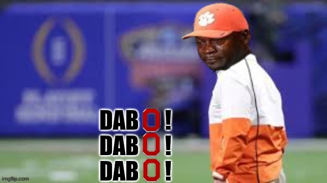 ohio state clemson meme | image tagged in memes,college football,ohio state,clemson,sports,crying michael jordan | made w/ Imgflip meme maker