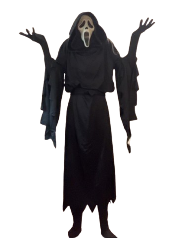 Ghost Face I dunno Blank Meme Template