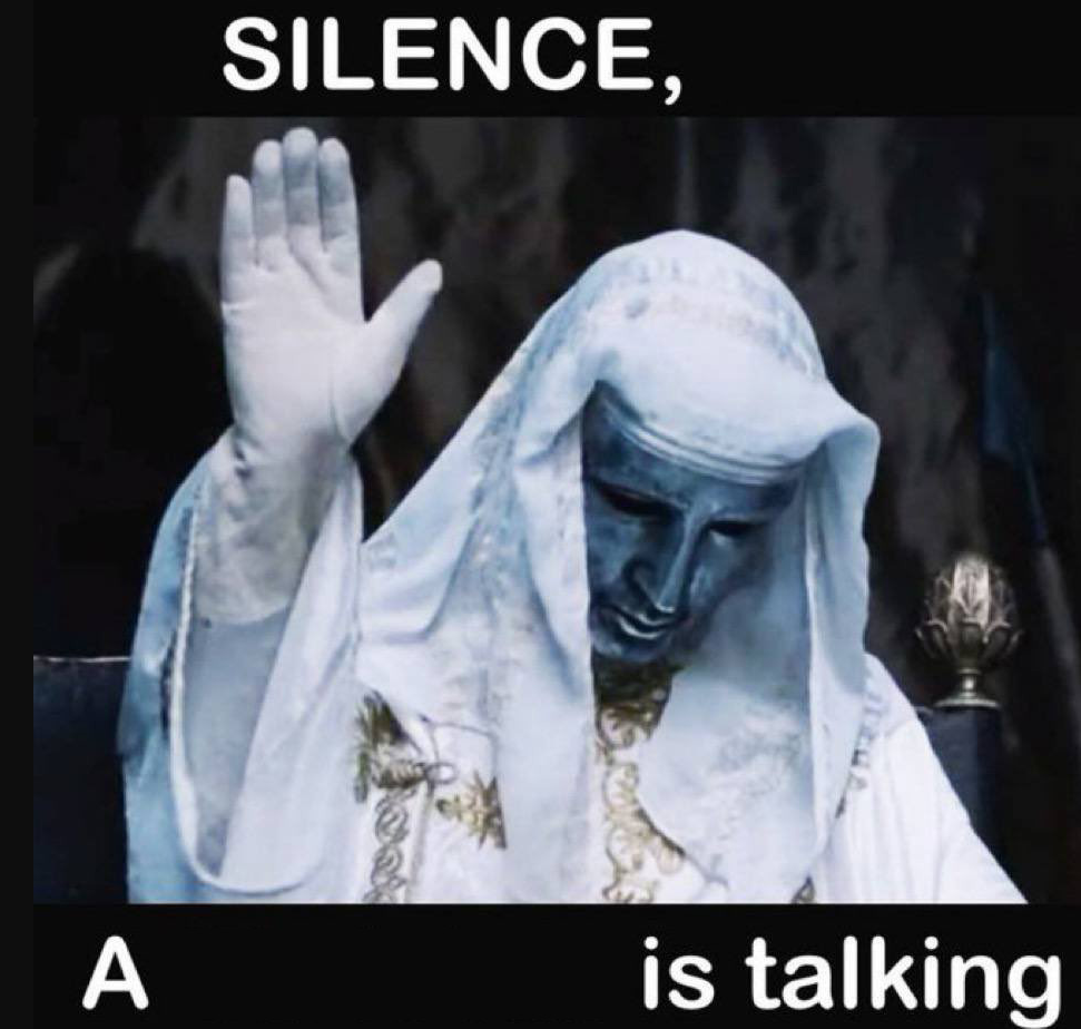 Silence, X a Y is talking Blank Meme Template