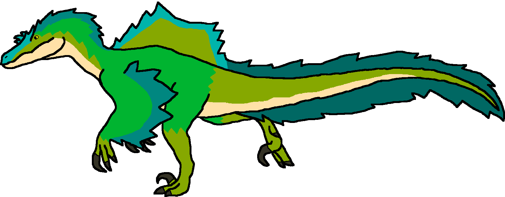 Spinoraptor (Paleoverse + EOIverse) Blank Meme Template