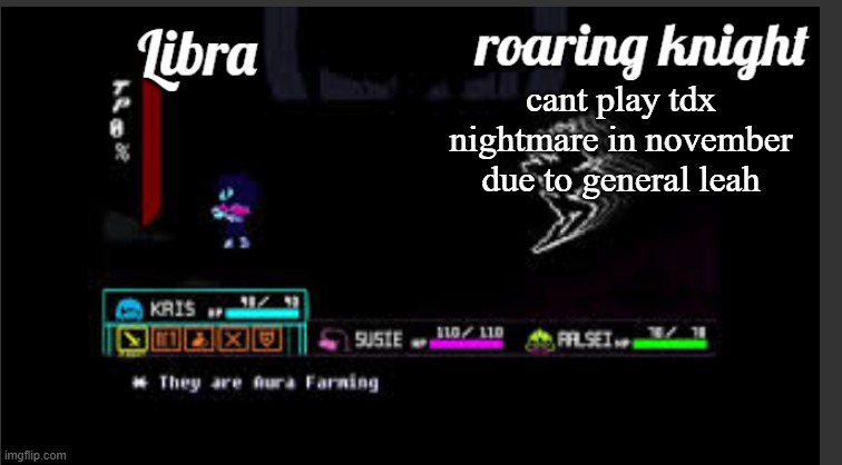 basic and impermanent shared temp | cant play tdx nightmare in november due to general leah | image tagged in basic and impermanent shared temp | made w/ Imgflip meme maker