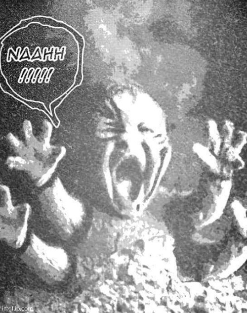 Imgflip when 5 people simultaneously post an image that has a quality of 320p | image tagged in naahh | made w/ Imgflip meme maker