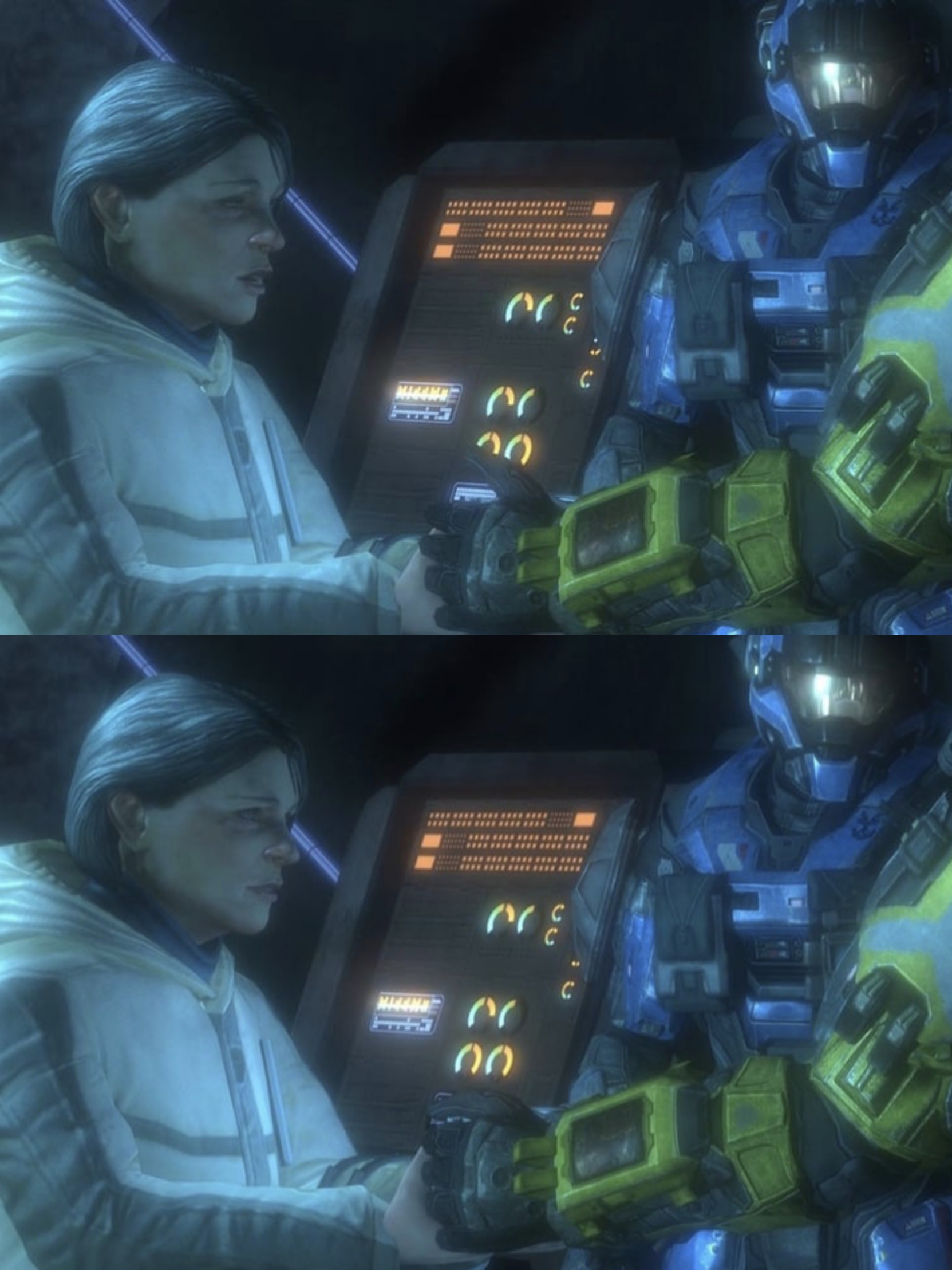Halo: Halsey - Say the words Blank Meme Template