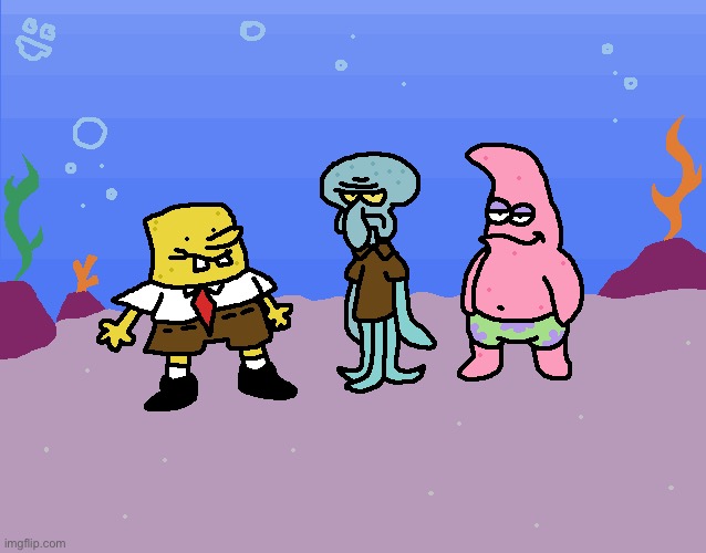 The epic est sponebob drawimg | made w/ Imgflip meme maker