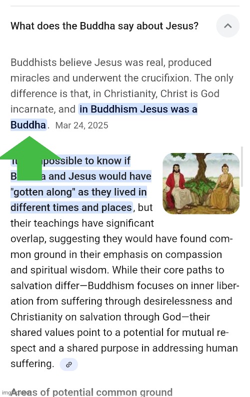 SHOCKING DECODE DISCOVERED | image tagged in buddha,jesus | made w/ Imgflip meme maker