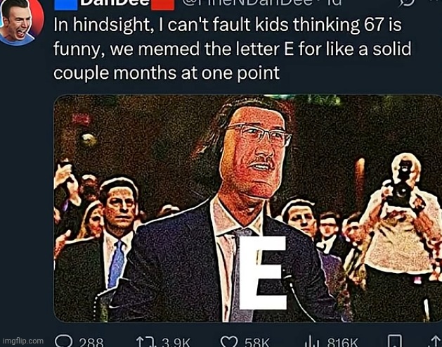 image tagged in 67,e | made w/ Imgflip meme maker