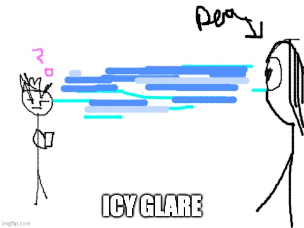 ICY GLARE | made w/ Imgflip meme maker