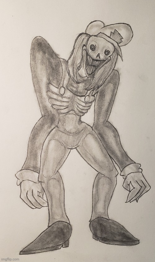 BEWARE THE BOOGEYMAN. | image tagged in horrorbrew,drawing | made w/ Imgflip meme maker