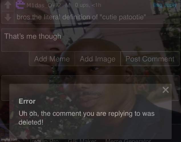 made w/ Imgflip meme maker