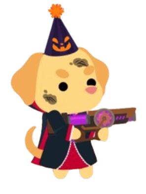 Jacob Pawfang with a Laser Gun Blank Meme Template