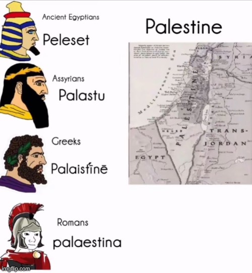 “There was no Palestine” they said | made w/ Imgflip meme maker