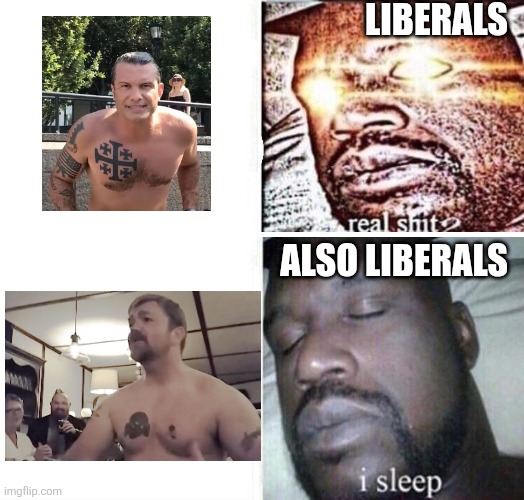inky | LIBERALS; ALSO LIBERALS | image tagged in i sleep reverse,political meme,liberal hypocrisy | made w/ Imgflip meme maker