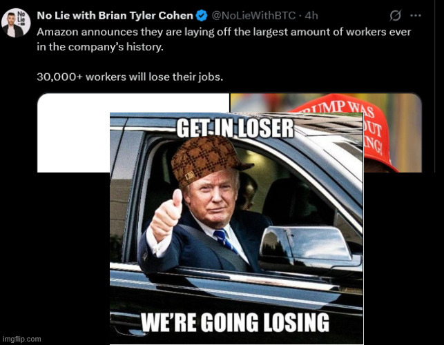 30,000 Amazon workers to be fired?LOOOOOOSER | made w/ Imgflip meme maker