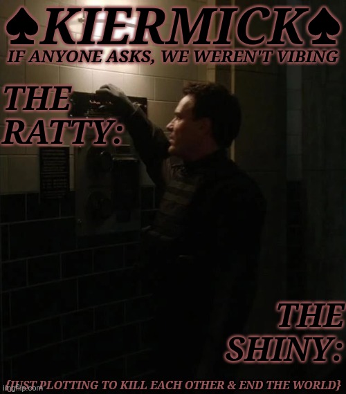 Kiermick Ratty & Shiny Blank Meme Template
