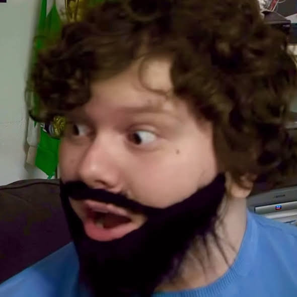 Chazington as Steve from a Minecraft Movie Blank Meme Template