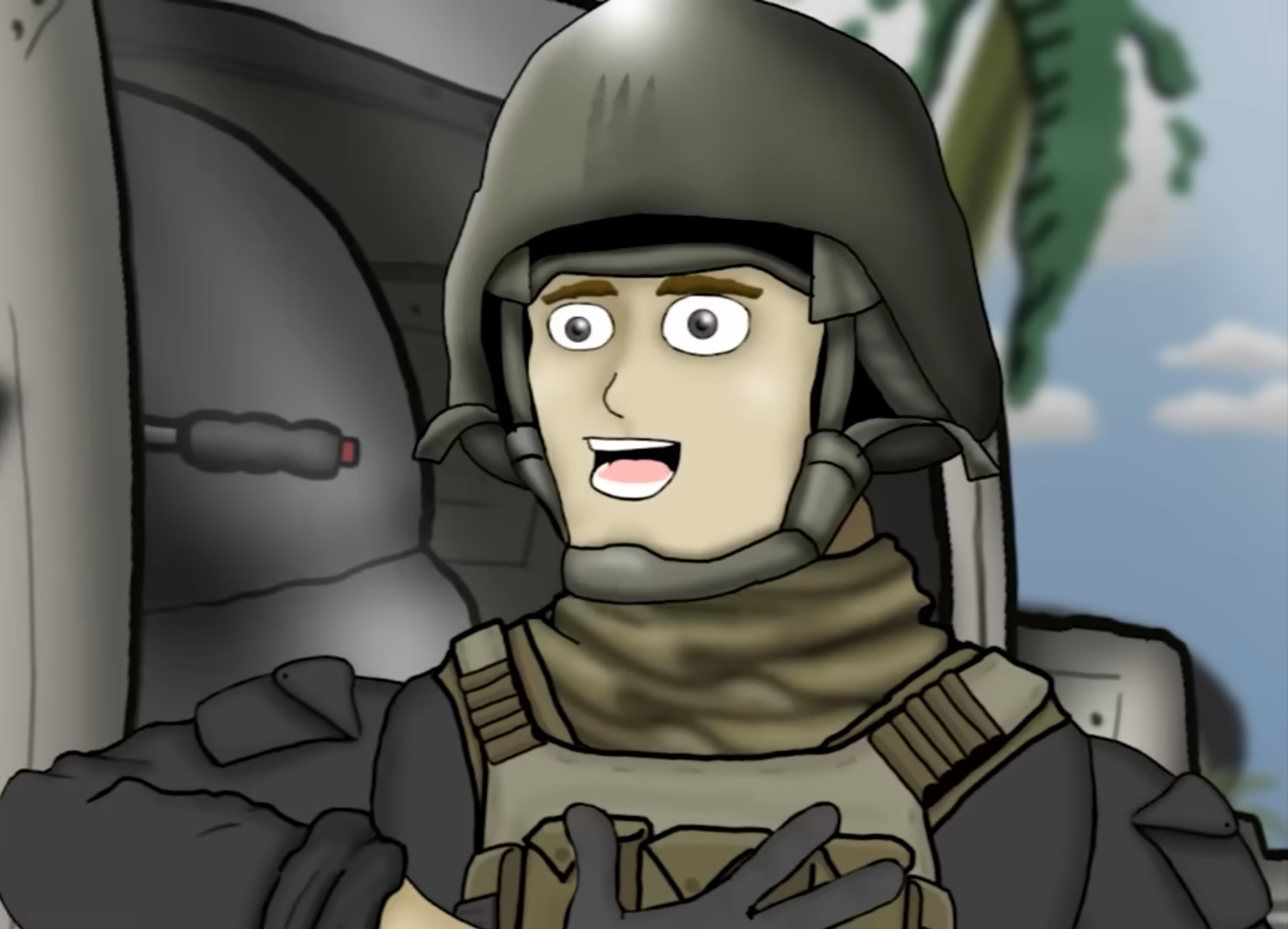 BF Noob "I like the bugs" Blank Meme Template