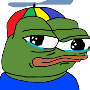 Little sad pepe Meme Template