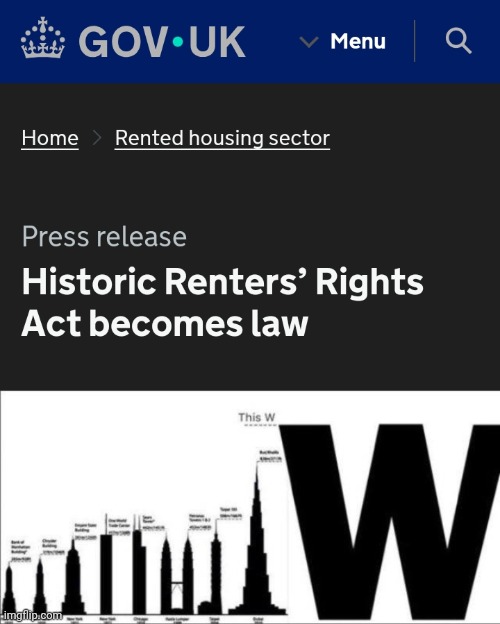 The UK government pulled a massive extremely rare W. Landlords seething rn lmao | image tagged in bossman dub | made w/ Imgflip meme maker
