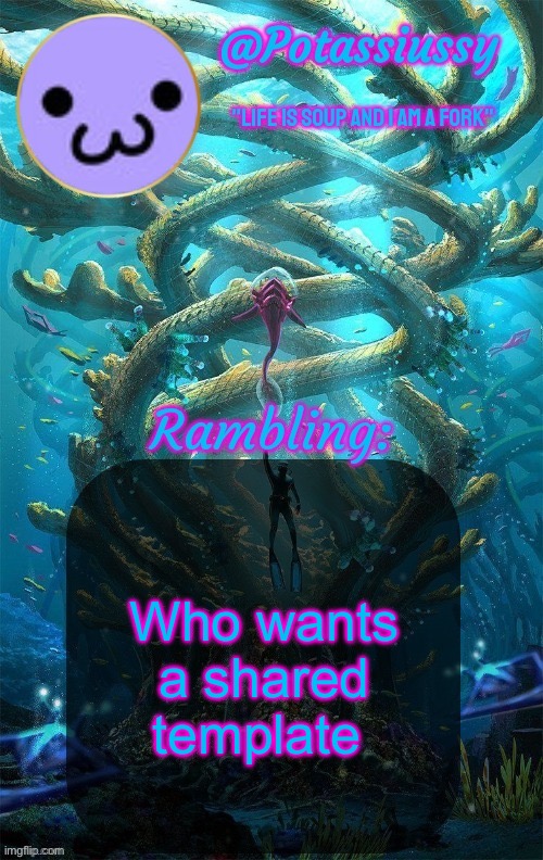 I’m not making tho | Who wants a shared template | image tagged in another shitty announcement template | made w/ Imgflip meme maker