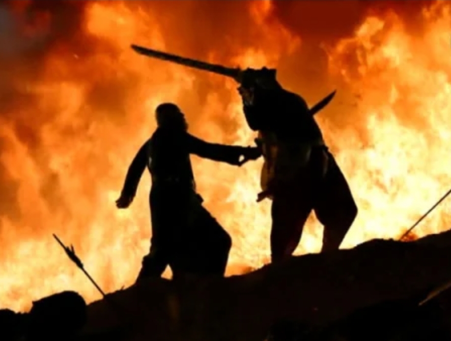 Katappa Bahubali killing Blank Meme Template