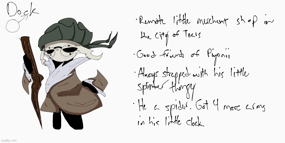 Yo Ducc I finished that Hollow Knight OC for ya | image tagged in e | made w/ Imgflip meme maker