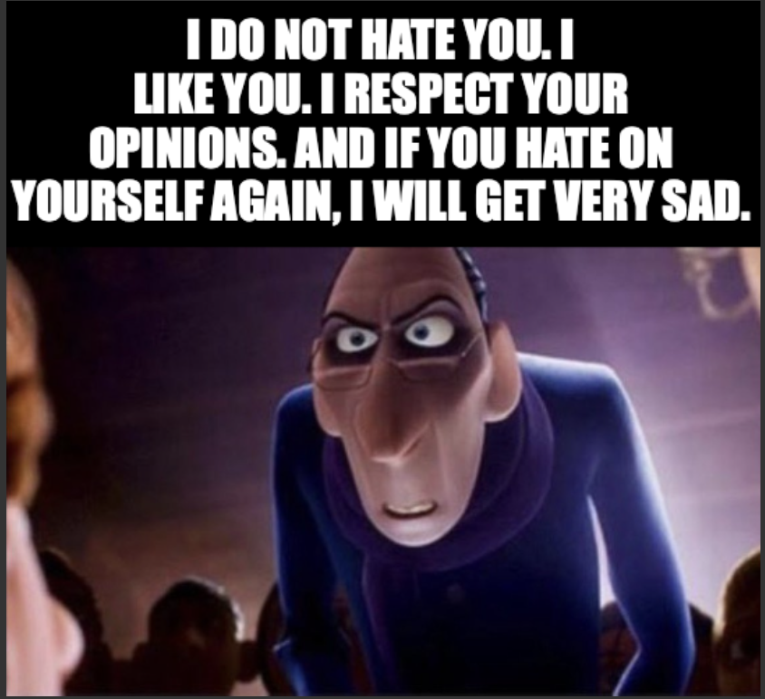 The World Has Too Much Hatred So Lets Show Some Love Blank Meme Template