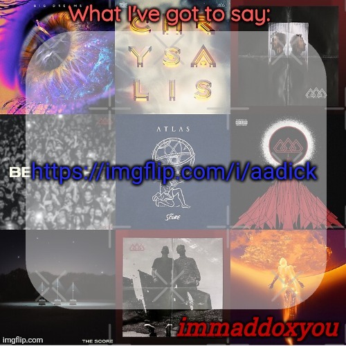 aacock got deleted | https://imgflip.com/i/aadick | image tagged in immaddoxyou's epic asf the score announcement temp remastered | made w/ Imgflip meme maker