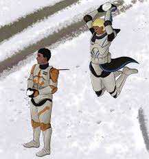 Rex vrs Cody snow edition Blank Meme Template