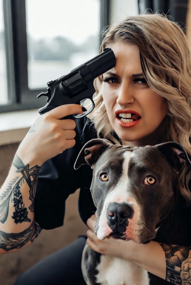 Pitmommie Russian Roulette 3 Blank Meme Template