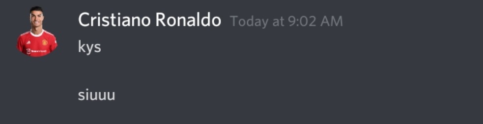 kys     siuuu | image tagged in kys siuuu | made w/ Imgflip meme maker