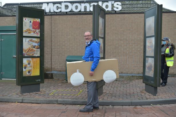 Drive thru Blank Meme Template