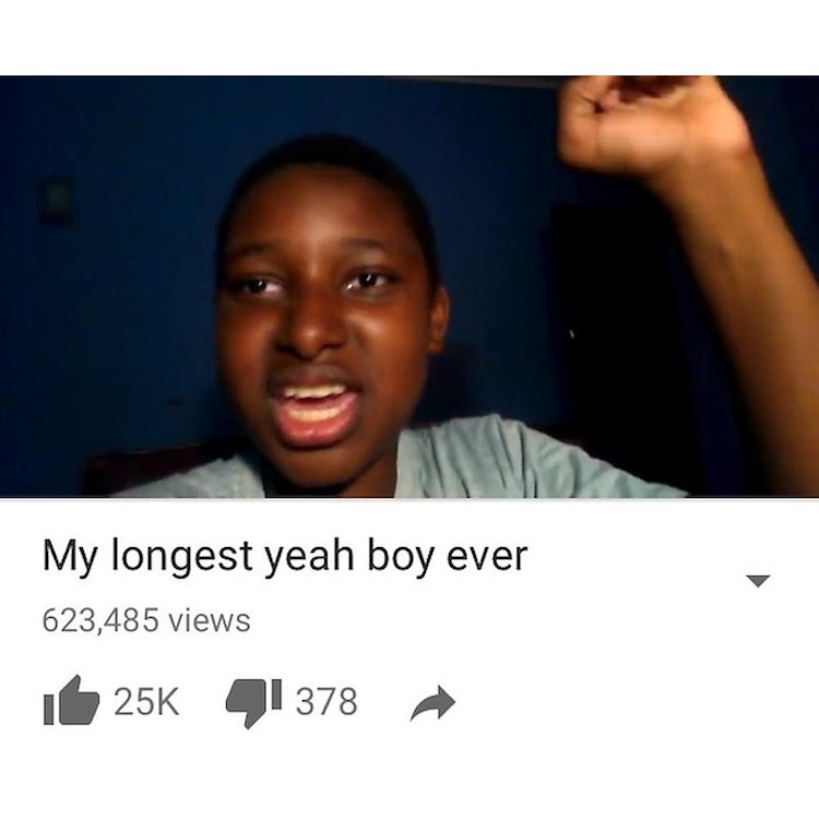 My longest yeah boy ever Blank Meme Template