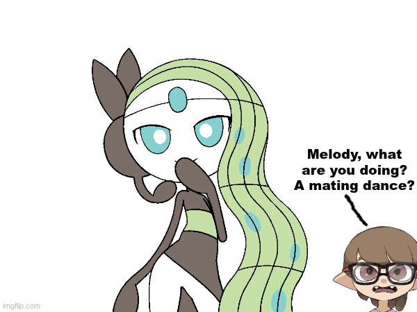 Melody's flirty pose.mp3 | image tagged in paleo,melody | made w/ Imgflip meme maker
