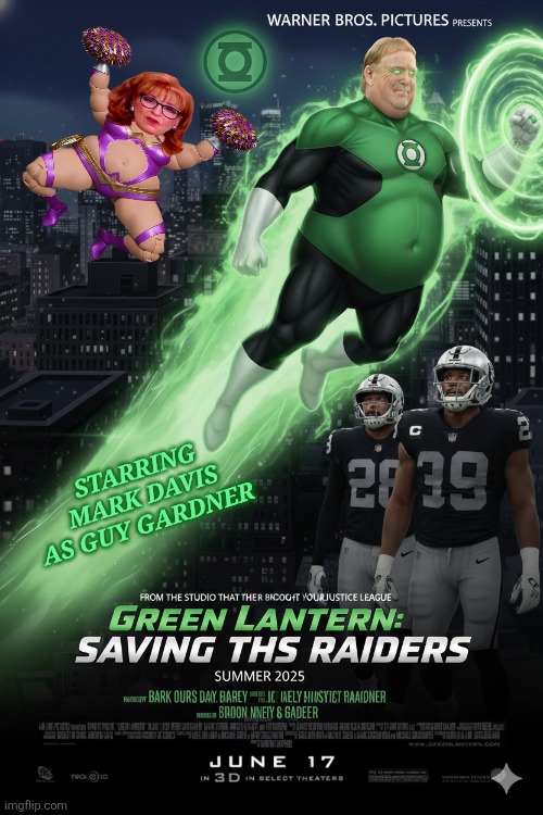 Green Lantern | STARRING MARK DAVIS AS GUY GARDNER | image tagged in mark davis as guy gardner | made w/ Imgflip meme maker