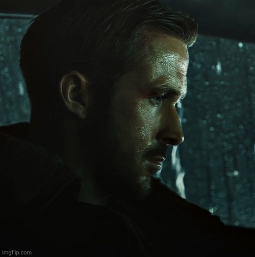 Ryan Gosling in Blade Runner 2049 | image tagged in ryan gosling in blade runner 2049 | made w/ Imgflip meme maker