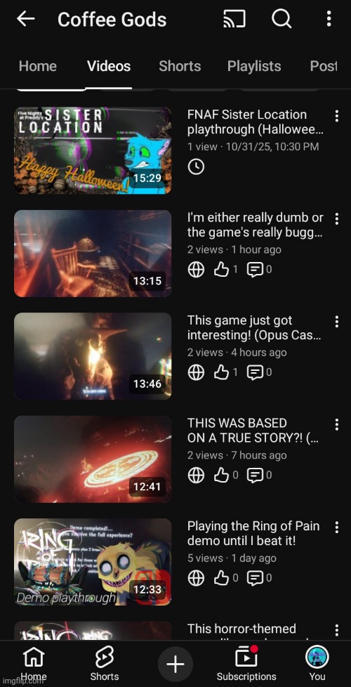 Working on horror game content for spooky month | made w/ Imgflip meme maker