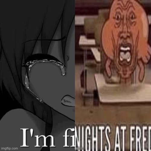 I'm fi | image tagged in i'm fi | made w/ Imgflip meme maker