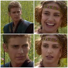 Anakin and Padme Blank Meme Template