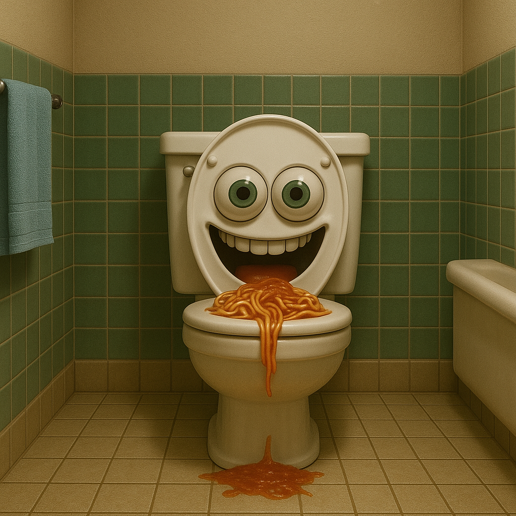 Spaghetti tuiletti Blank Meme Template