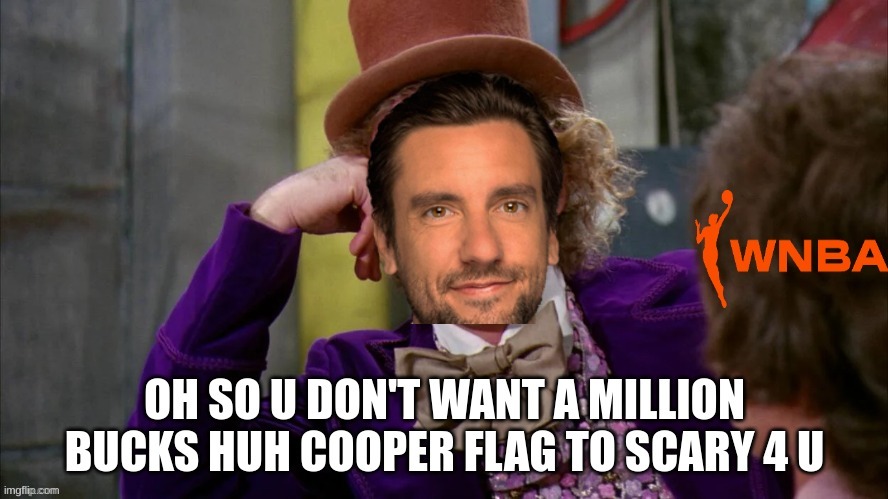 Clay Travis WNBA meme | image tagged in memes,wnba,nba memes,nba,sports,funny memes | made w/ Imgflip meme maker